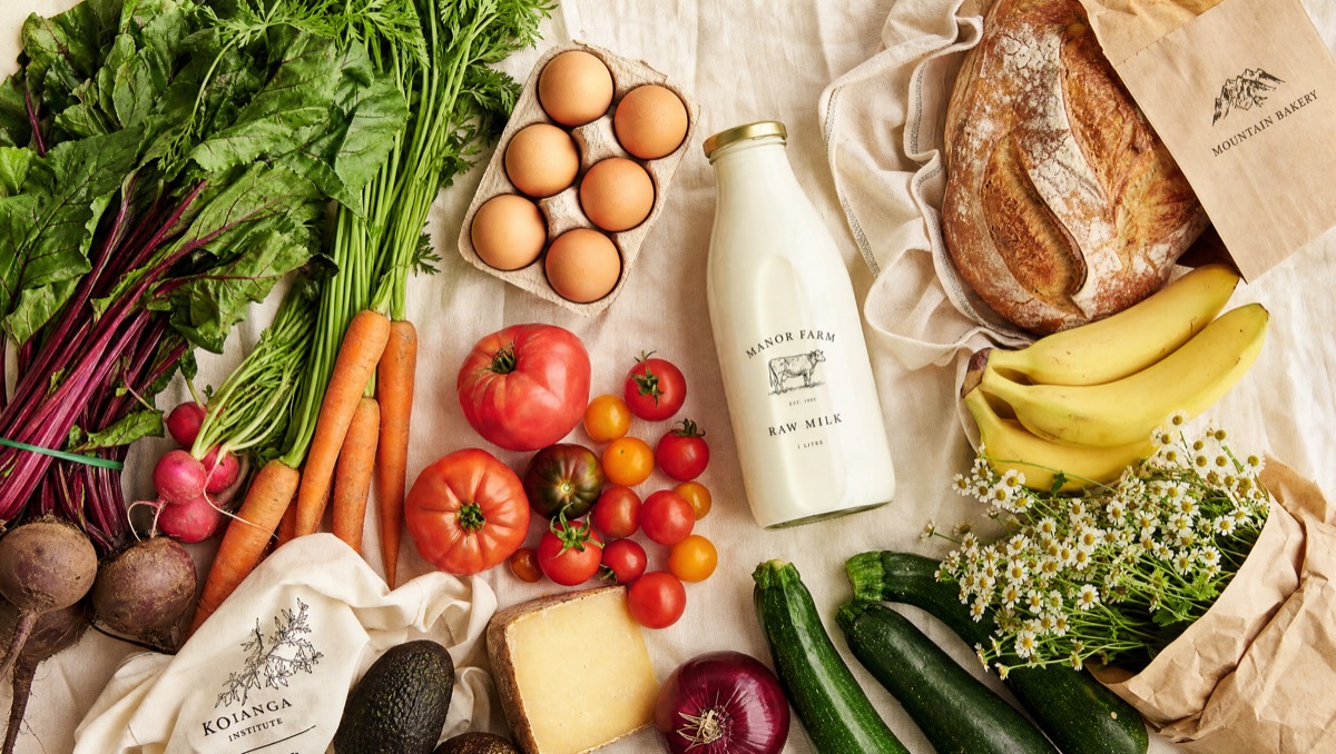 Frische regionale Lebensmittel